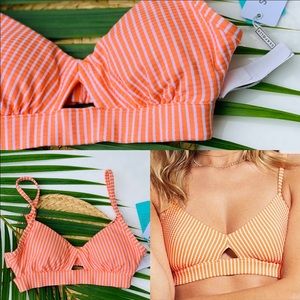 Seafolly ☀️ Bralette Ribbed Bikini Top